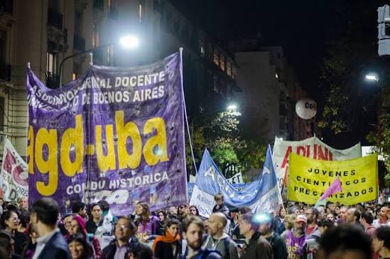 AGD UBA: Paro nacional docente de 72 horas en las universidades